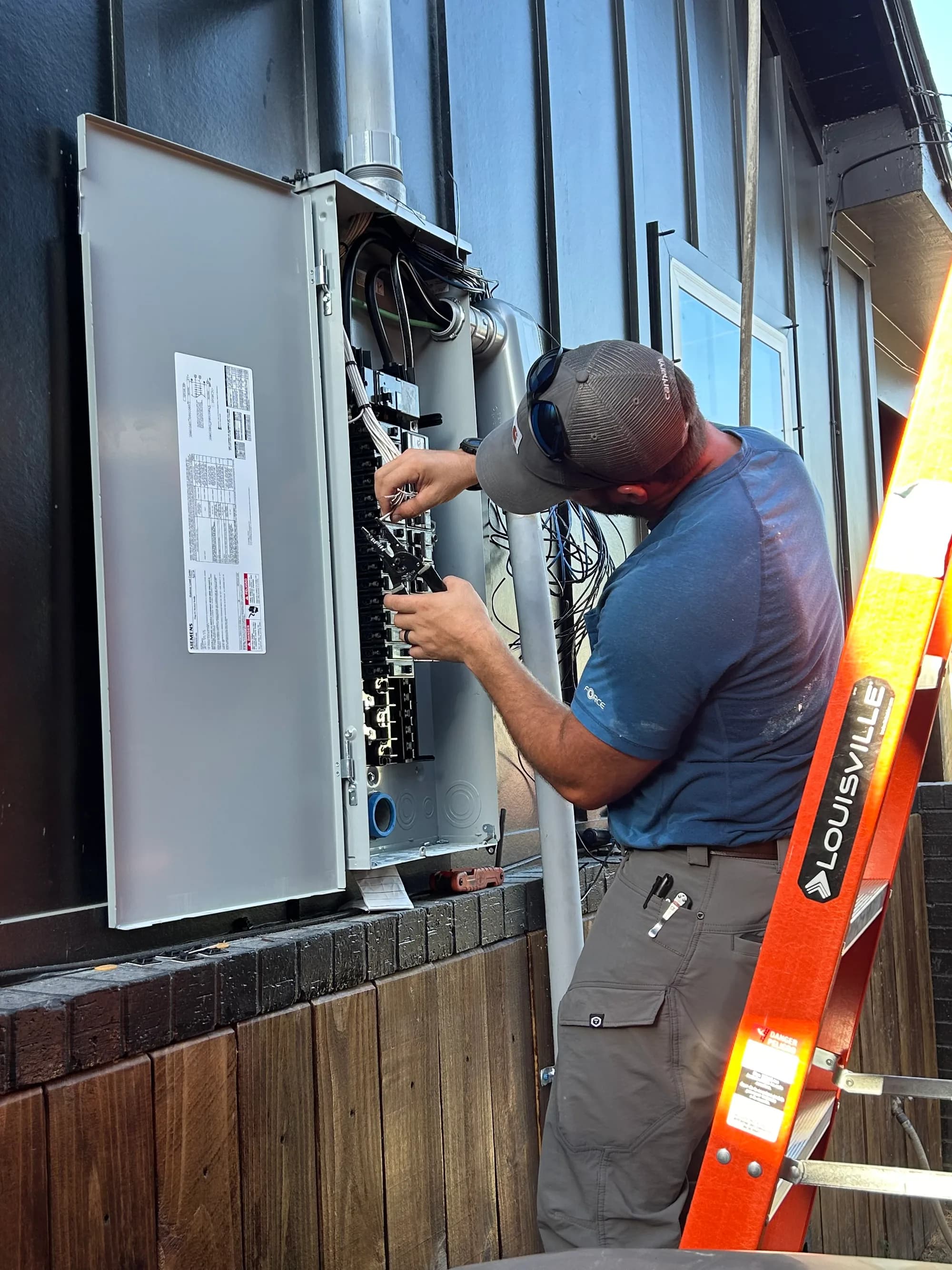Panel service work — Babcock Electric